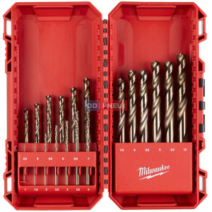 Sada vrtákov MILWAUKEE RED COBALT HSS-G DIN 338 – 19 ks Sada vrtákov MILWAUKEE RED COBALT HSS-G DIN 338 – 19 ks